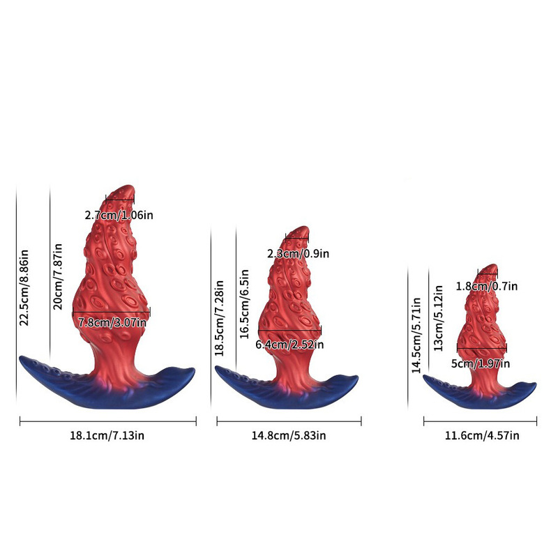 (image for) Knot Tentacle Butt Plug with T-Base
