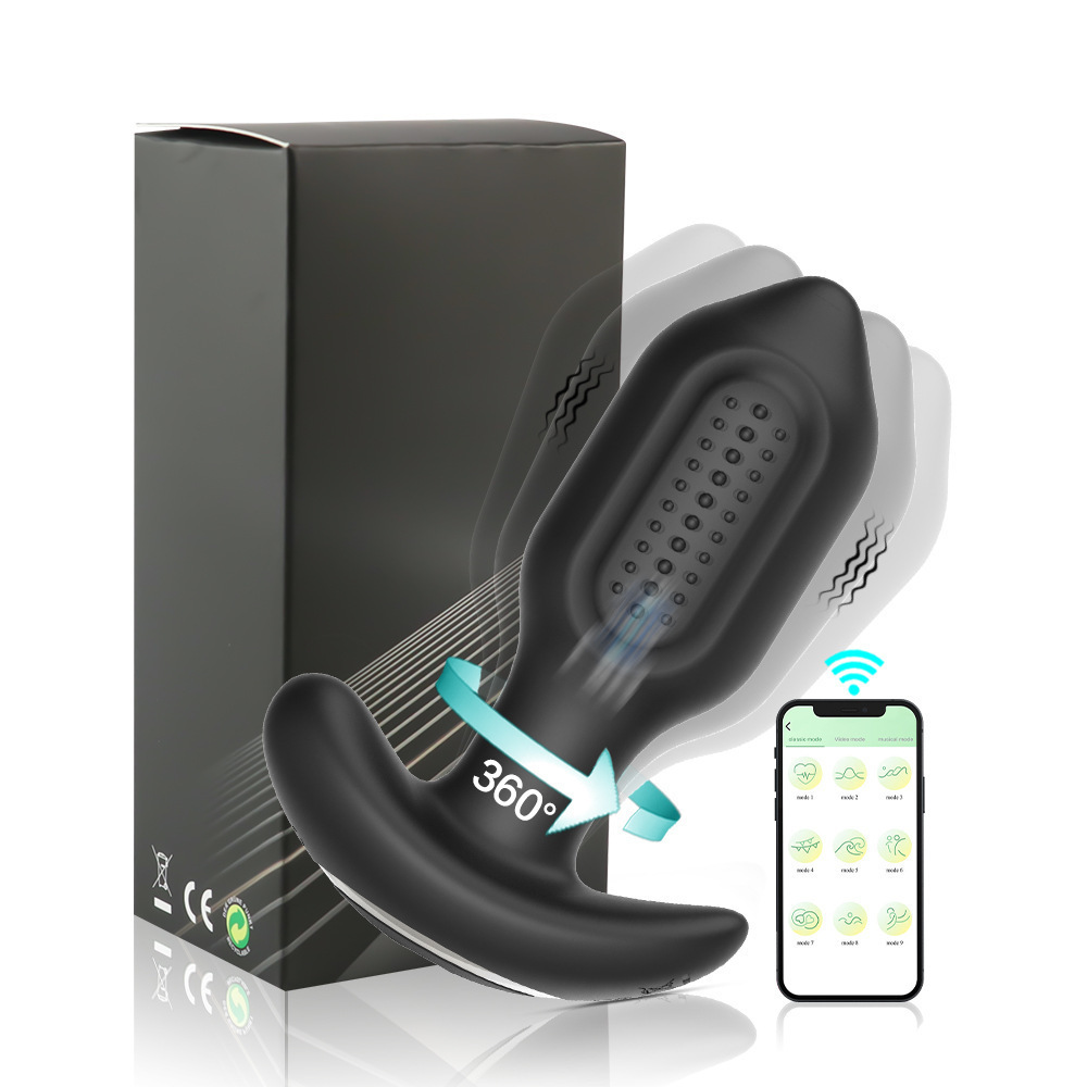 (image for) Twisting & Vibrating Anal Plug