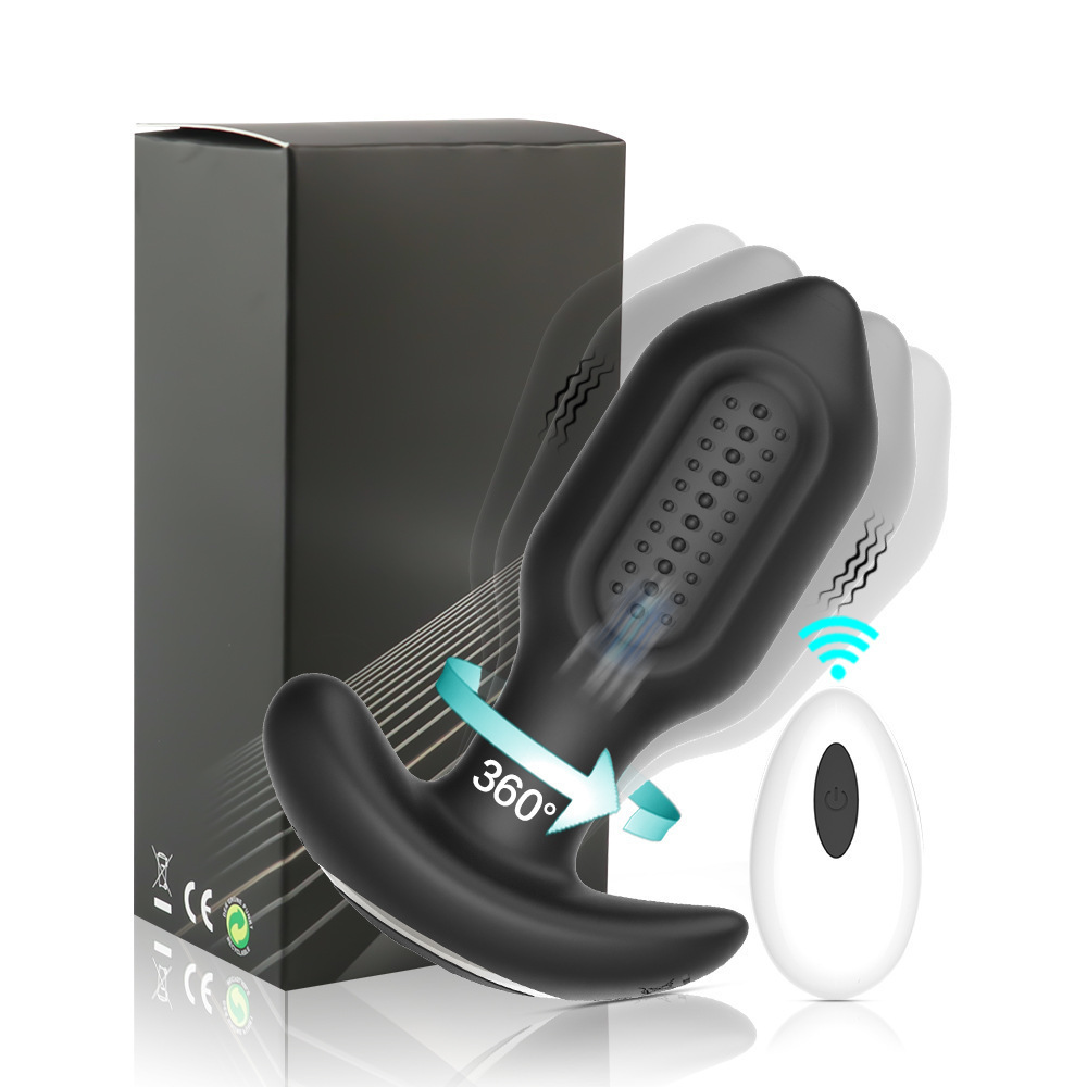 (image for) Twisting & Vibrating Anal Plug