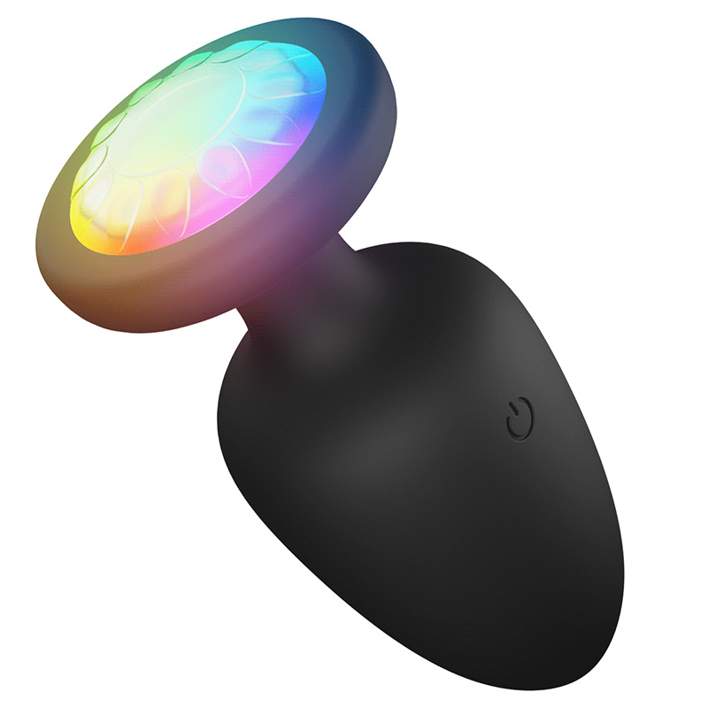 (image for) Vibrating Anal Plug with LED Light