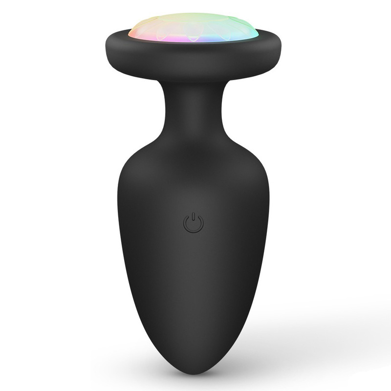 (image for) Vibrating Anal Plug with LED Light