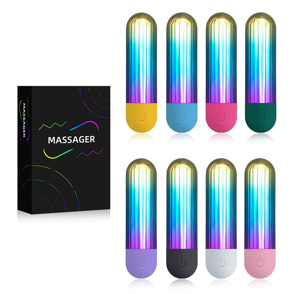 Rainbow Trim 10 Speed Micro USB Vibrator