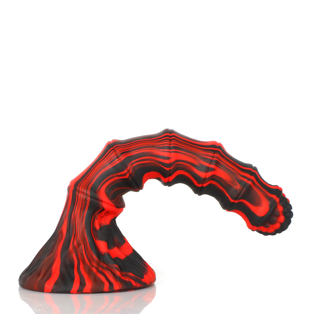 Big Suction Ribbed Penis