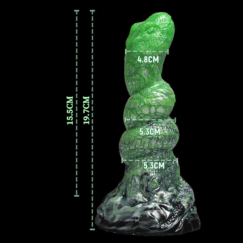 (image for) Huge Snake G-spot Dildo