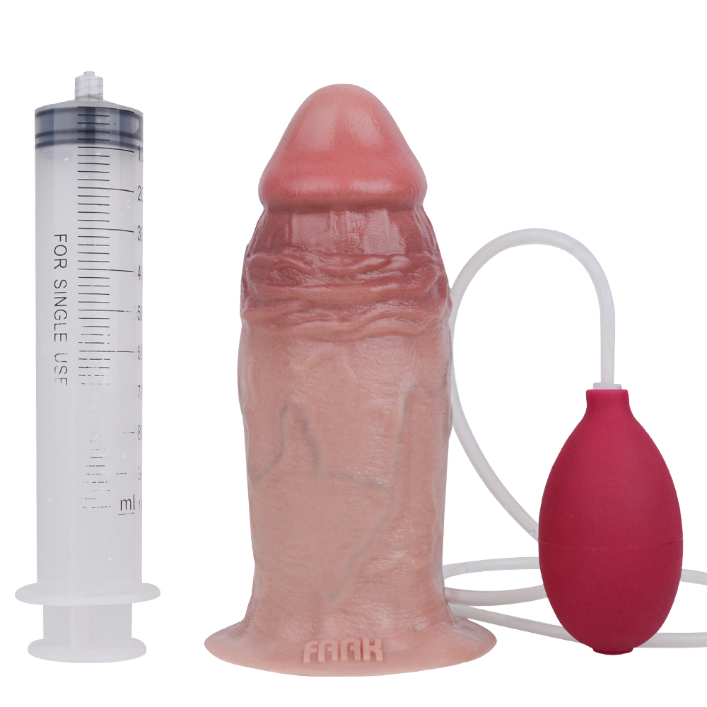 Squirting Butt Plug Realistic Penis