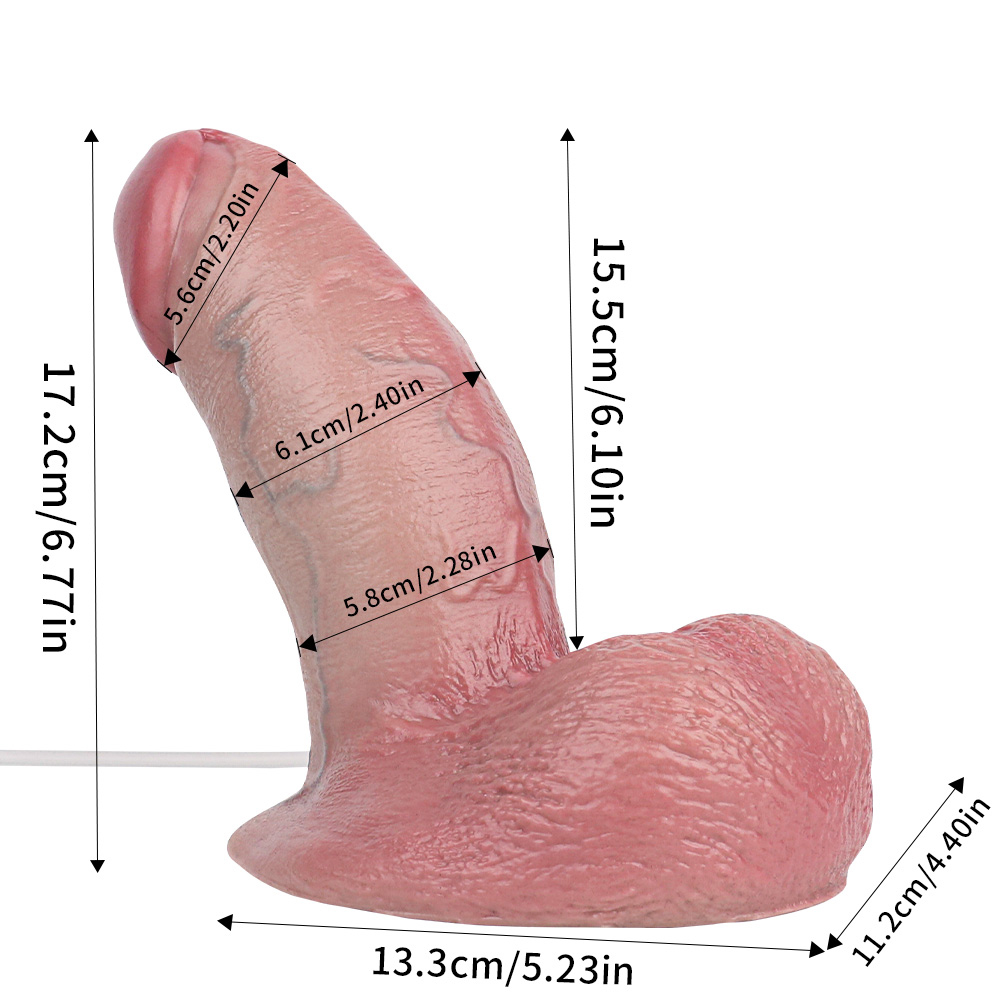 (image for) Squirting Giant Realistic Penis