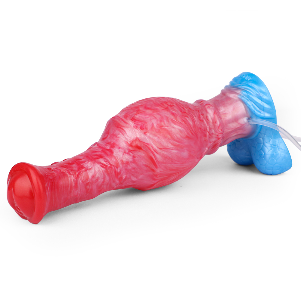 (image for) Squirting Inflatable Fantasy Dildo - Alien