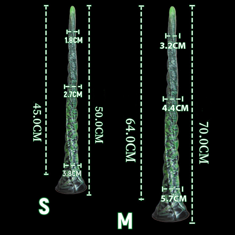 (image for) Long Anal Dildo with Lifelike Texture