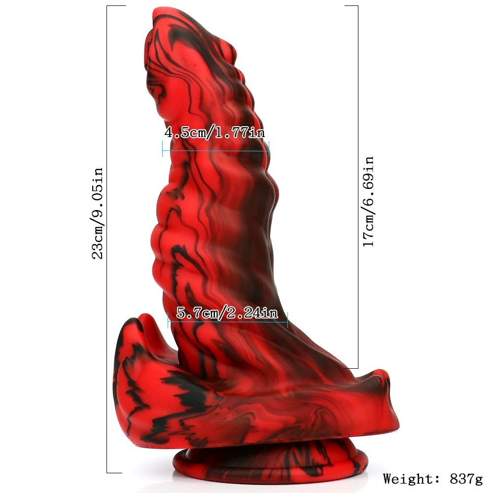 (image for) Creature Cocks Mephisto Fantasy Shaped Dildo