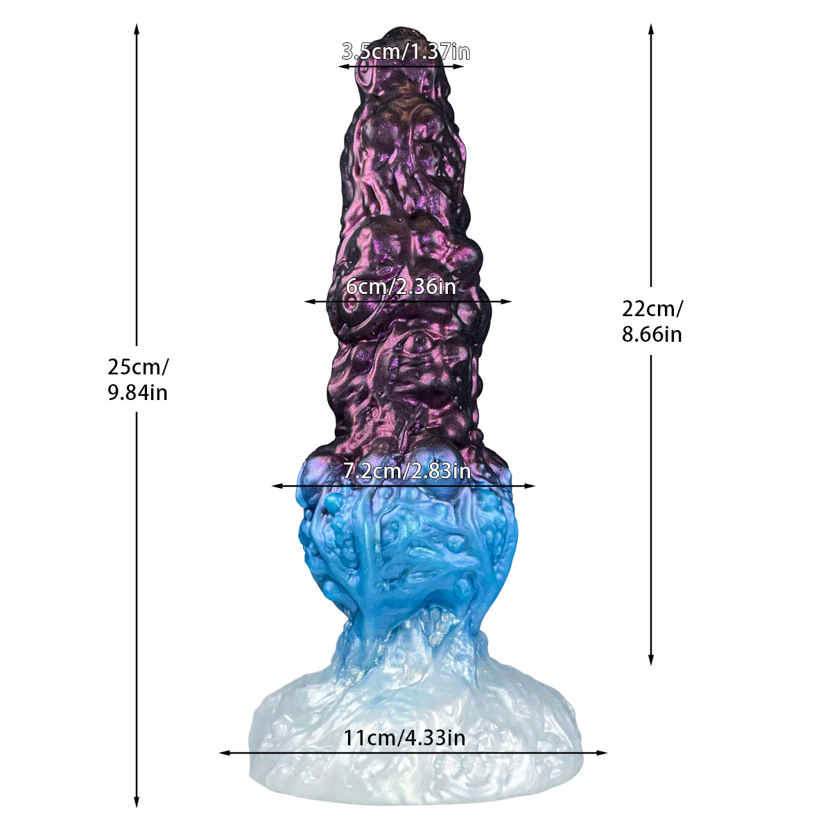 (image for) Silicone Realistic Devil Dog Dildo