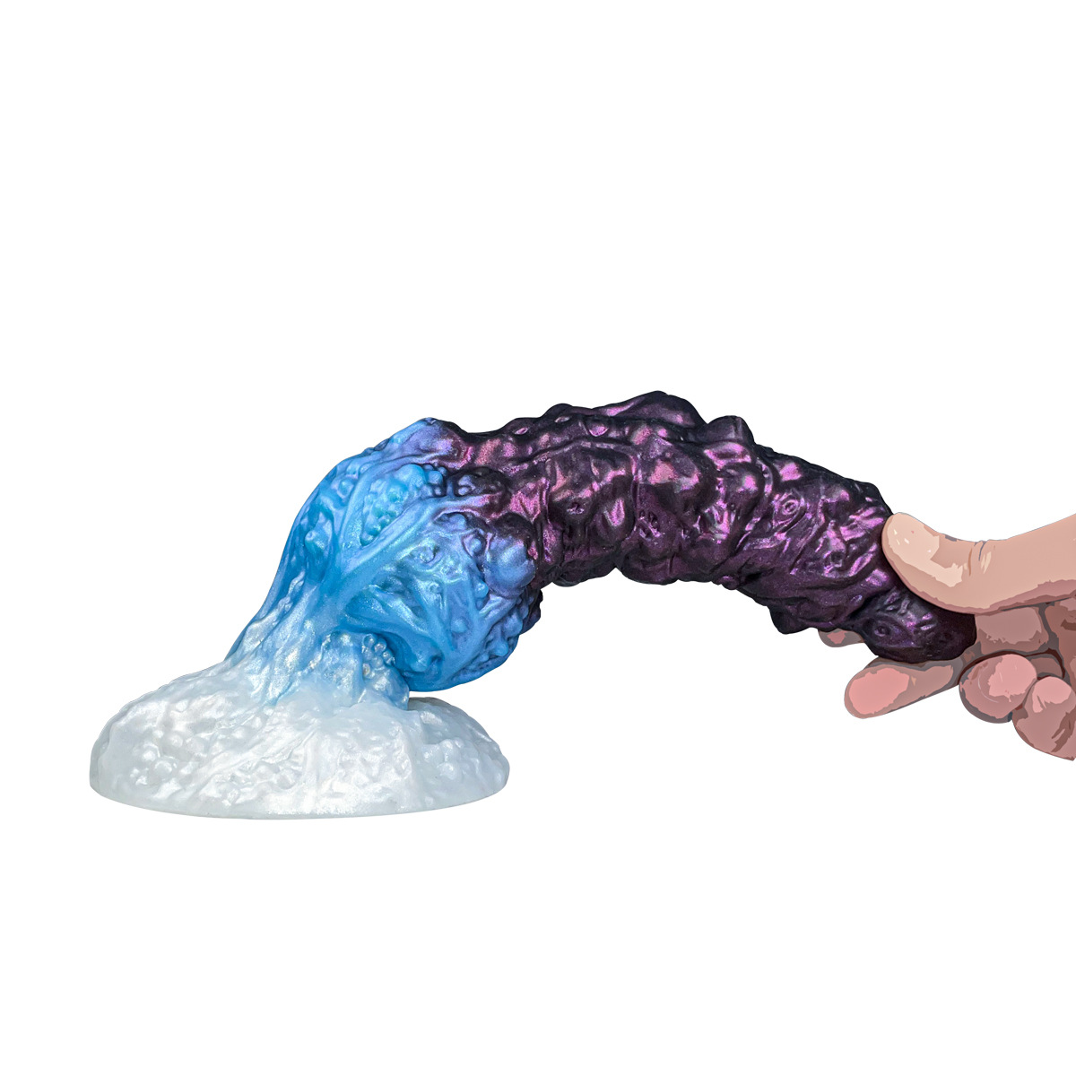 (image for) Silicone Realistic Devil Dog Dildo