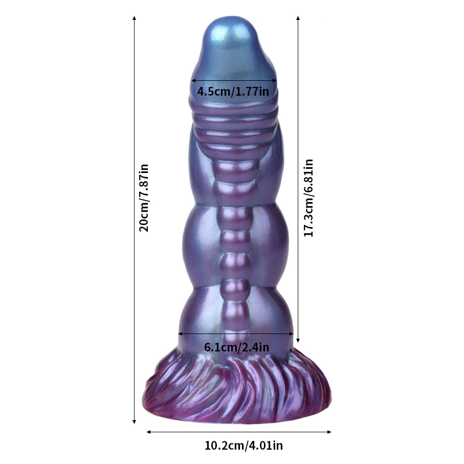 (image for) Pearlescent Color Realistic Dildo