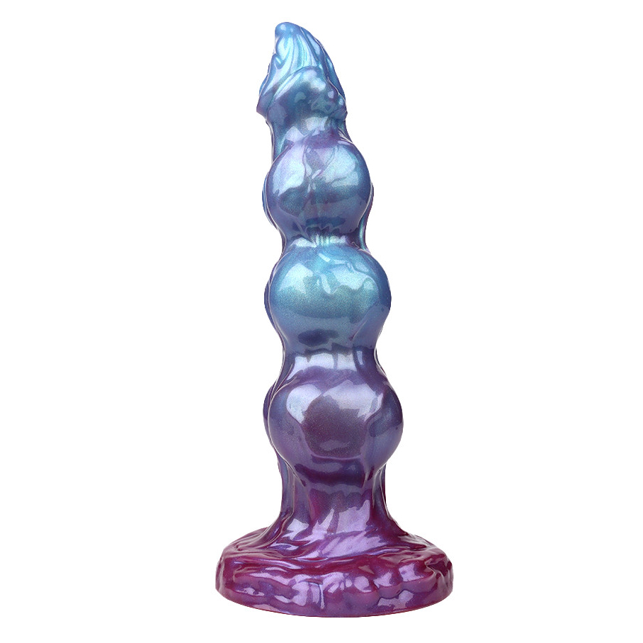 (image for) Pearlescent Color Dog Anal Beads