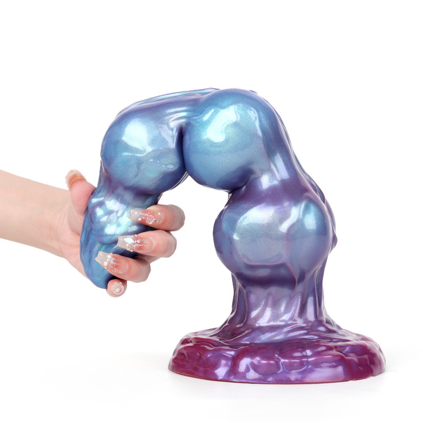 (image for) Pearlescent Color Dog Anal Beads