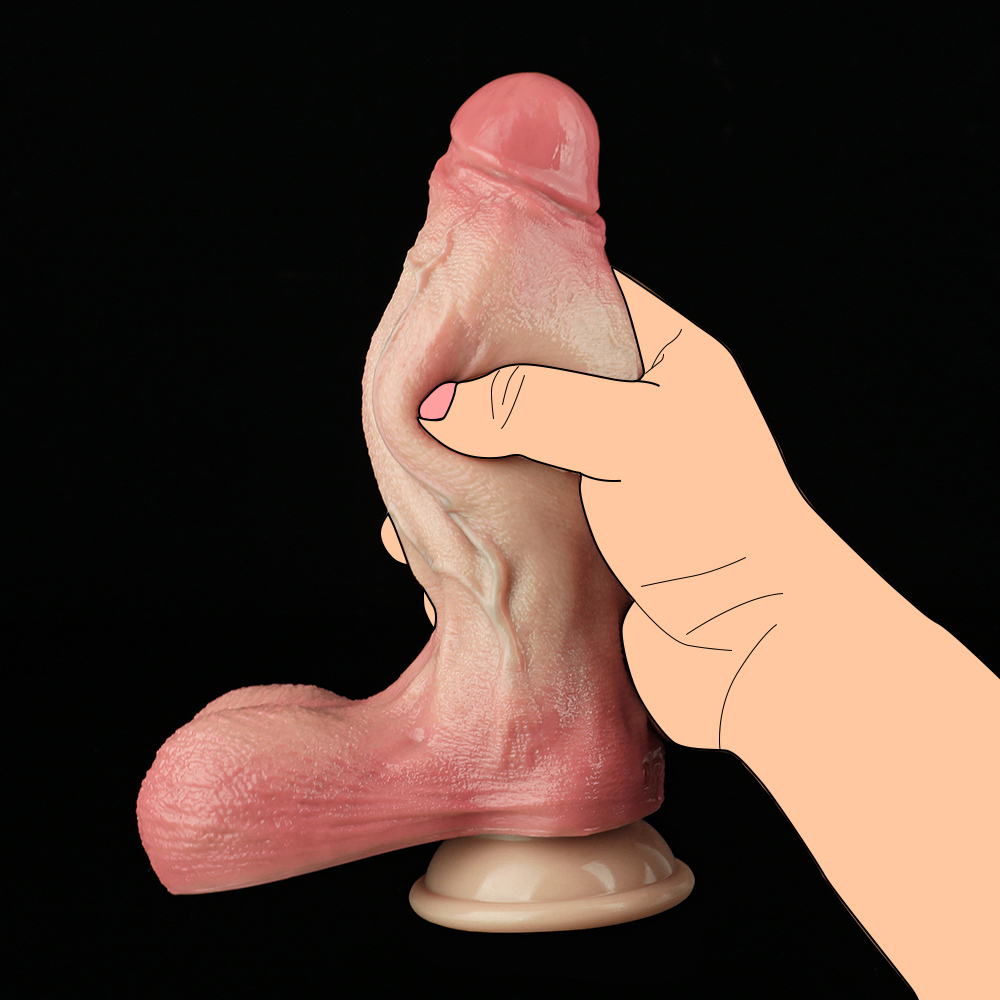 Realistic Skin Lifelike 22 cm Dildo