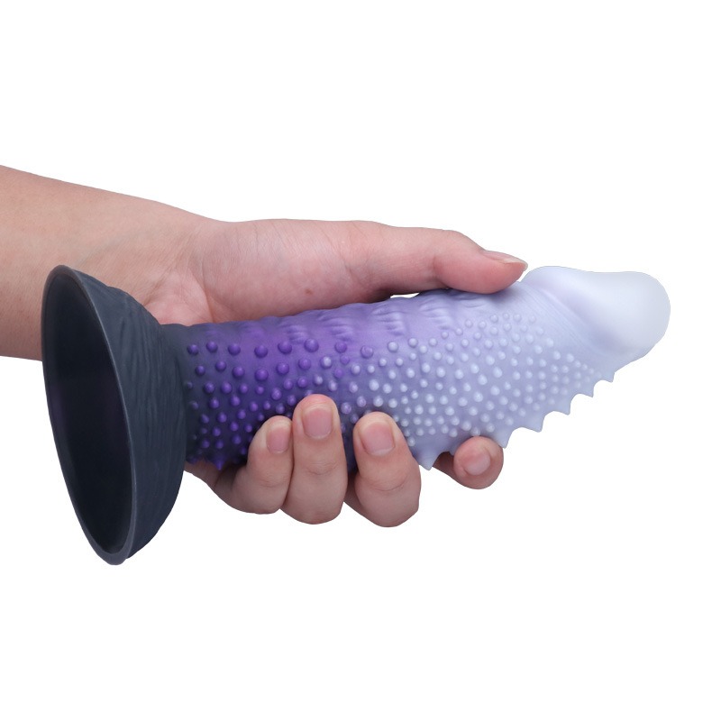 (image for) Burr Gradient Color Realistic Dildo