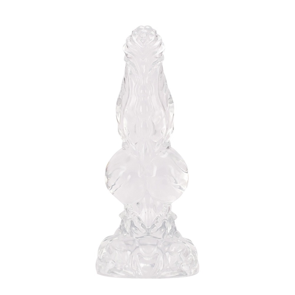 (image for) Knotted Realistic Jelly PVC Dildo