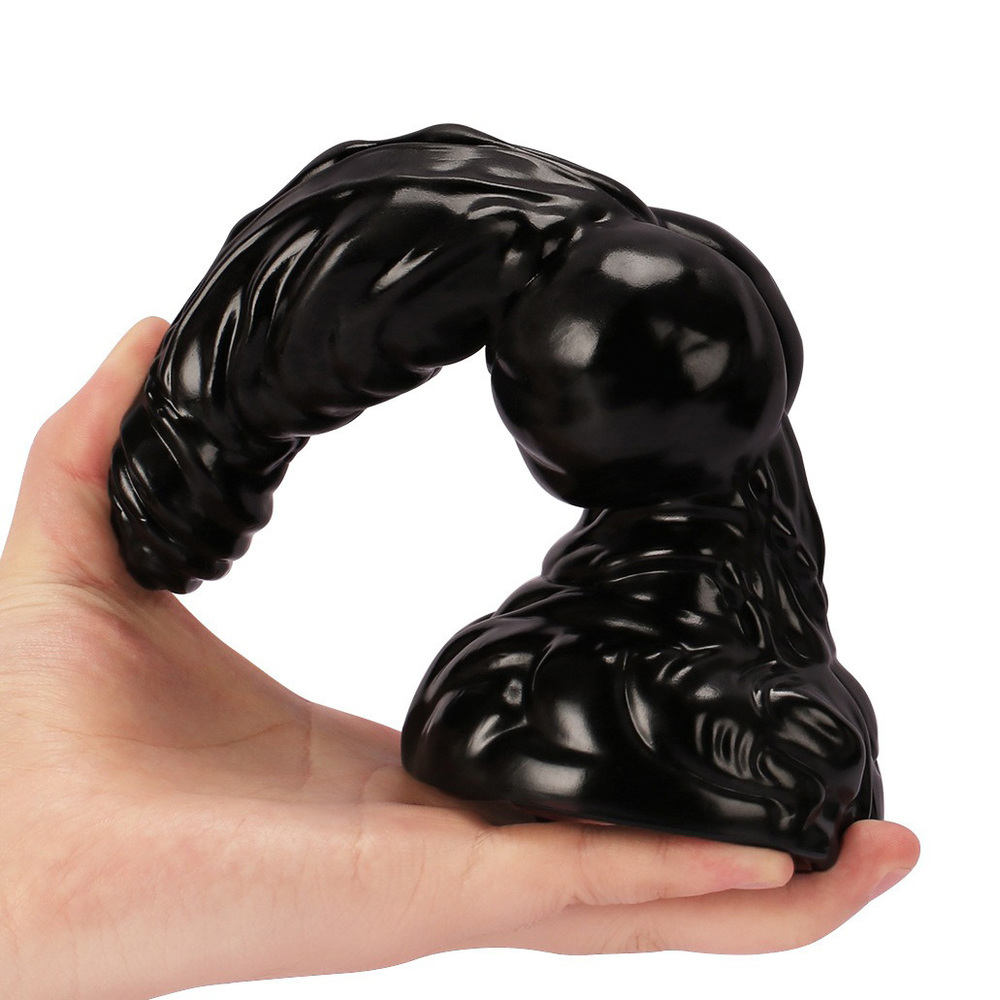 (image for) Knotted Realistic Jelly PVC Dildo