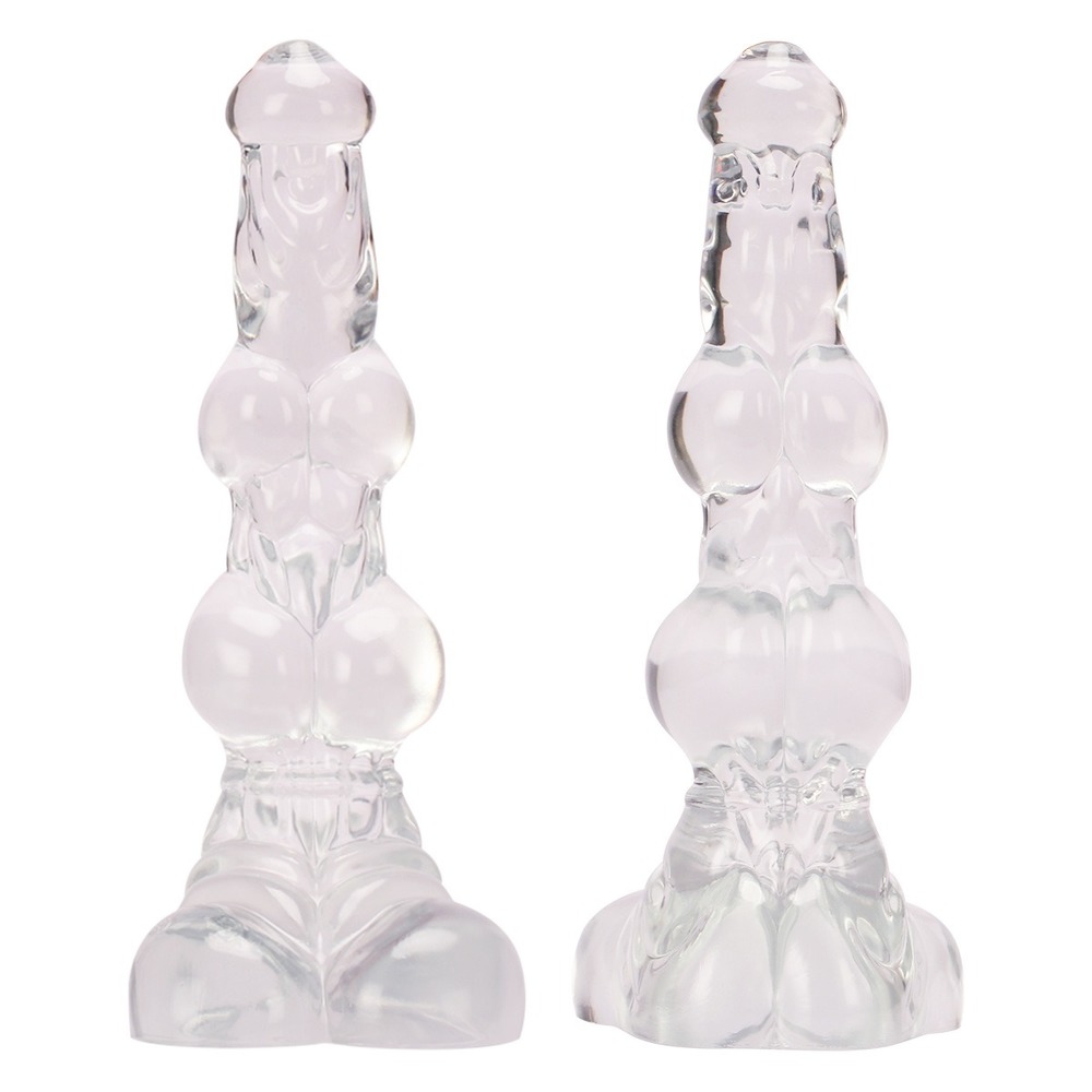 (image for) Long Knot Dog Cock Dildo