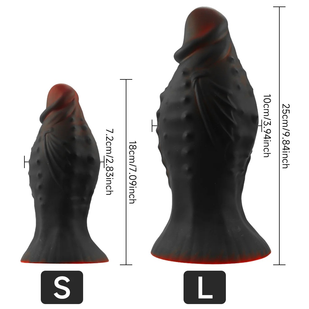 (image for) Fish Fin-like Lifelike Dildo