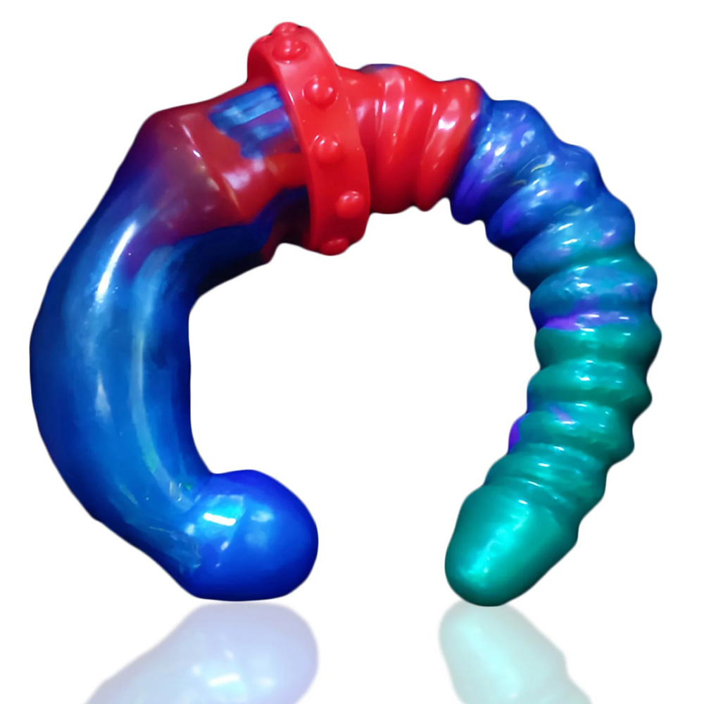 Double-ended Colorful Dildo & Anal Beads