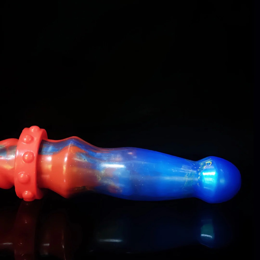 (image for) Double-ended Colorful Dildo & Anal Beads