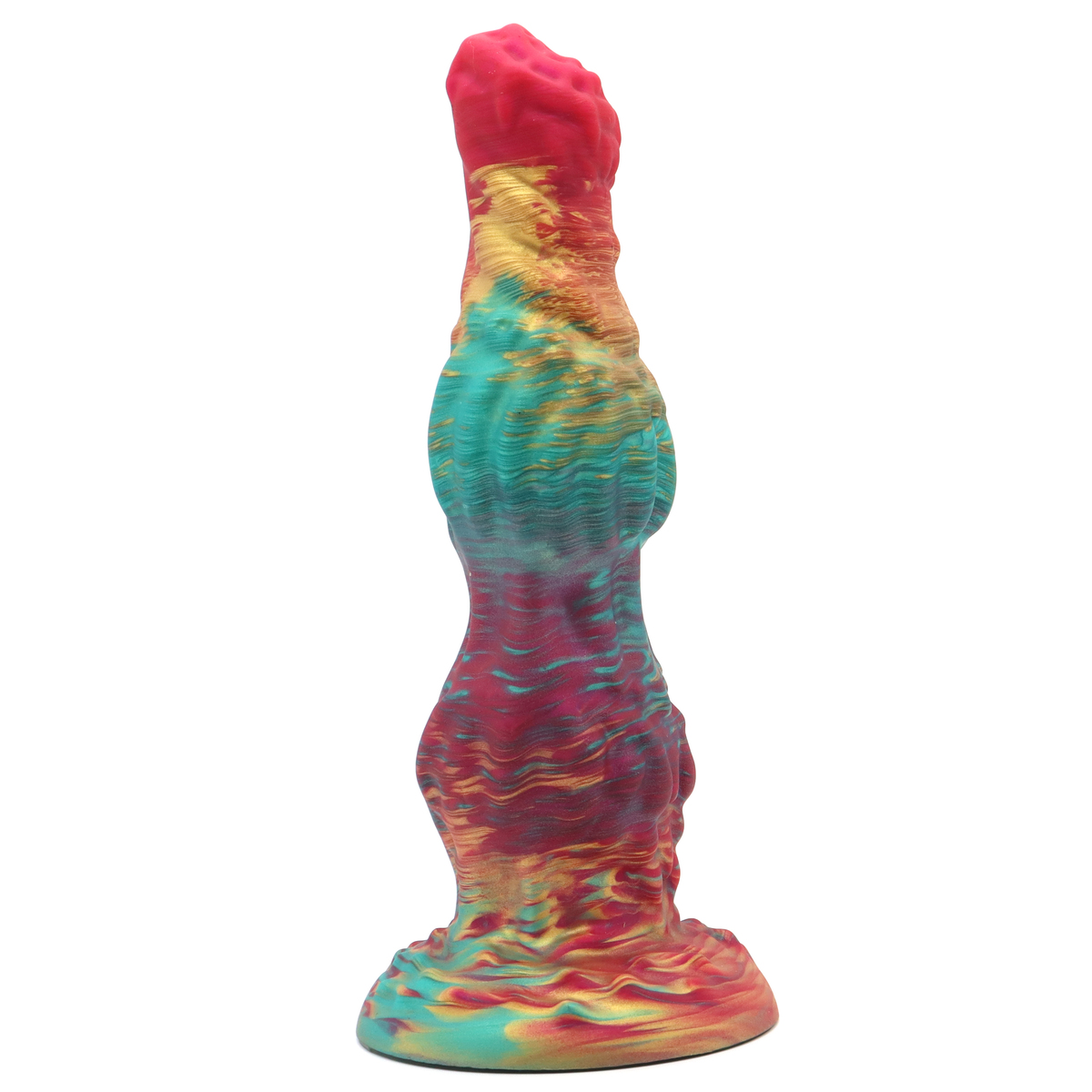 Dog Rainbow Knot Dildo