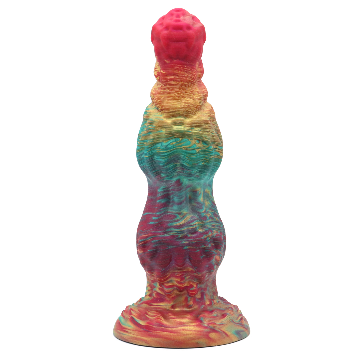 (image for) Dog Rainbow Knot Dildo