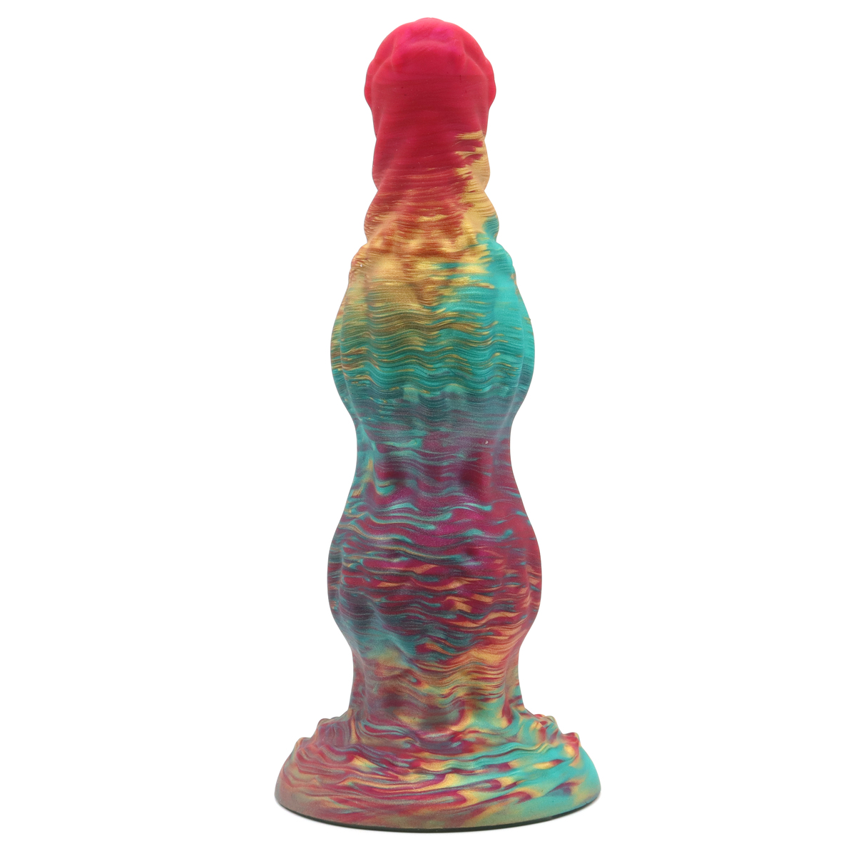 (image for) Dog Rainbow Knot Dildo