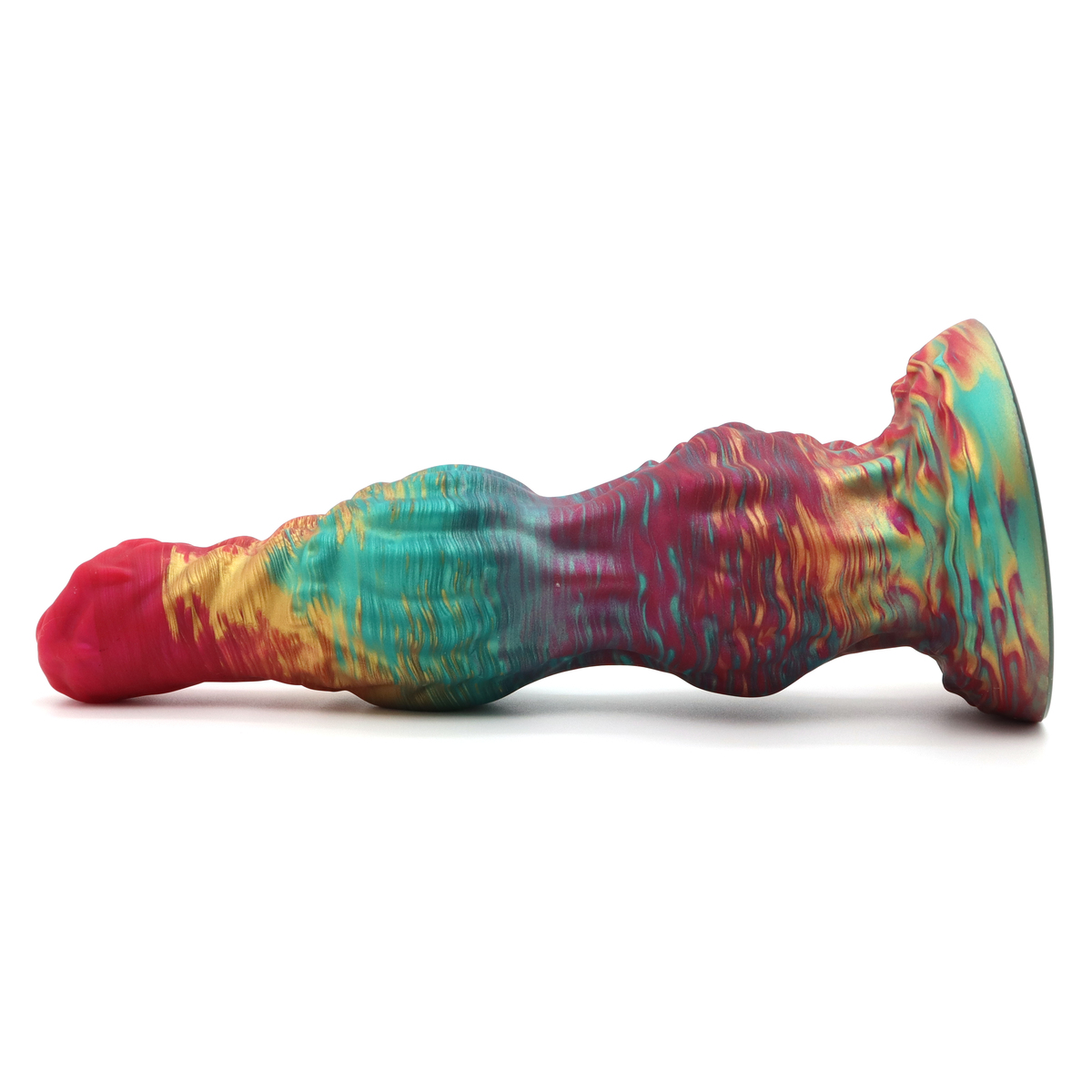 (image for) Dog Rainbow Knot Dildo