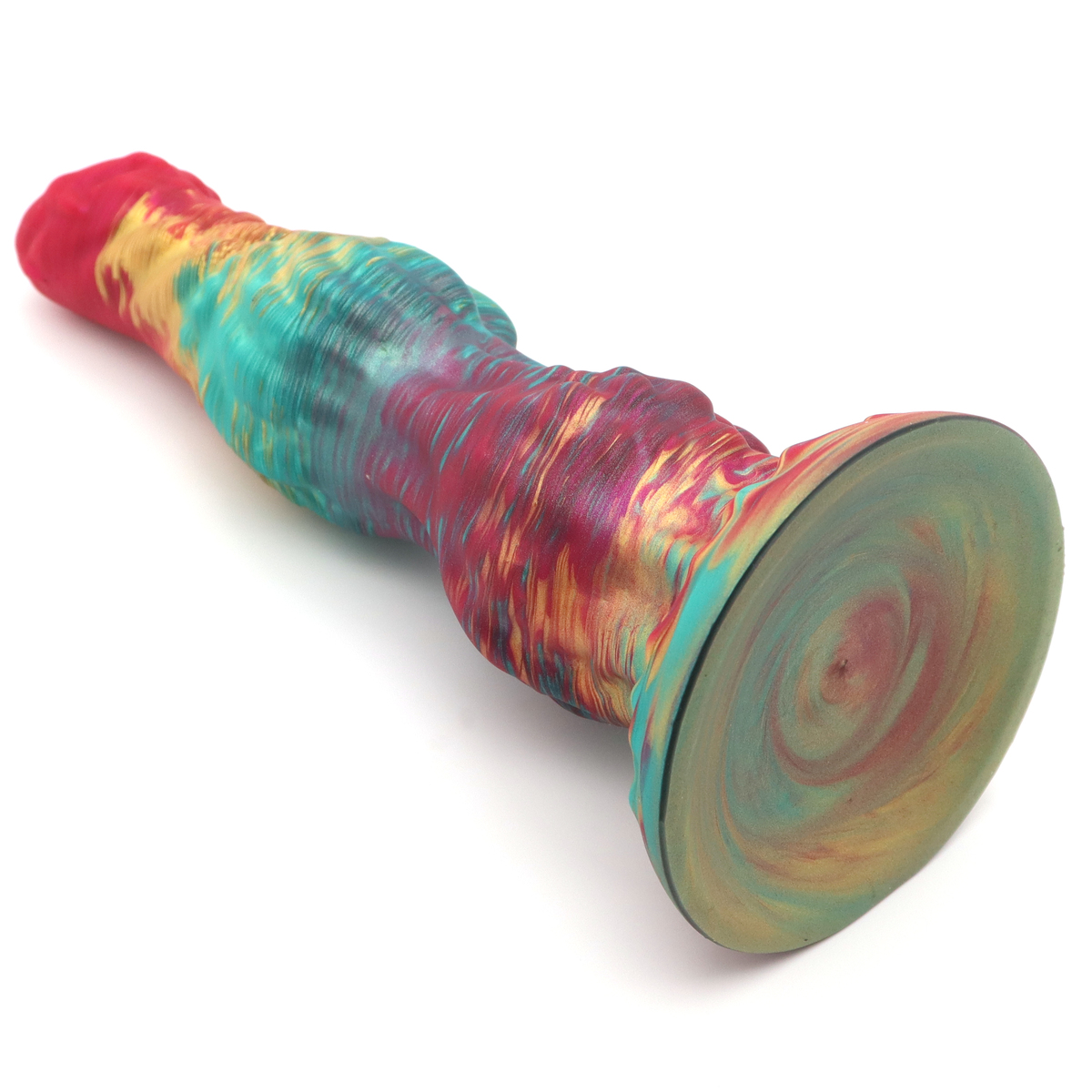(image for) Dog Rainbow Knot Dildo