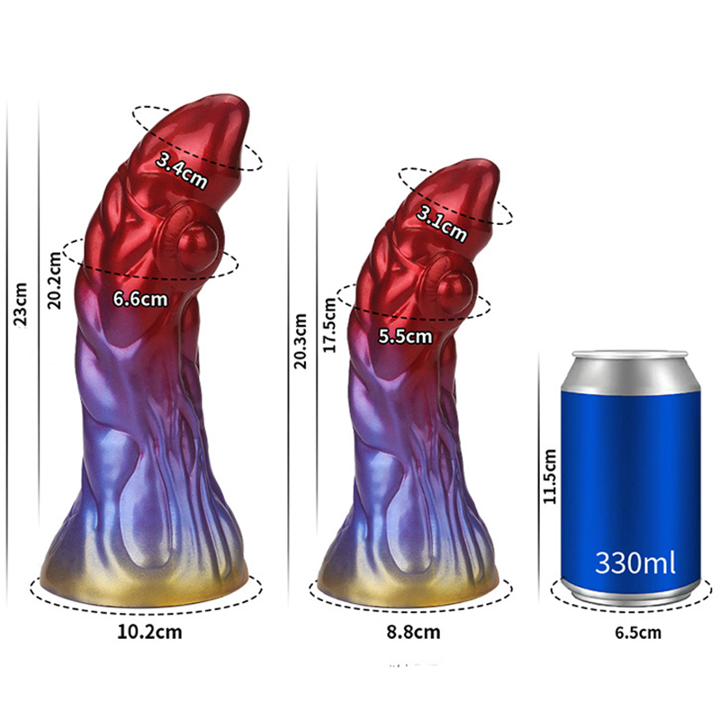 (image for) Sagittarius Red Purple Dildo