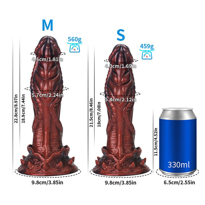 (image for) Alien Fantasy Crimson Dildo