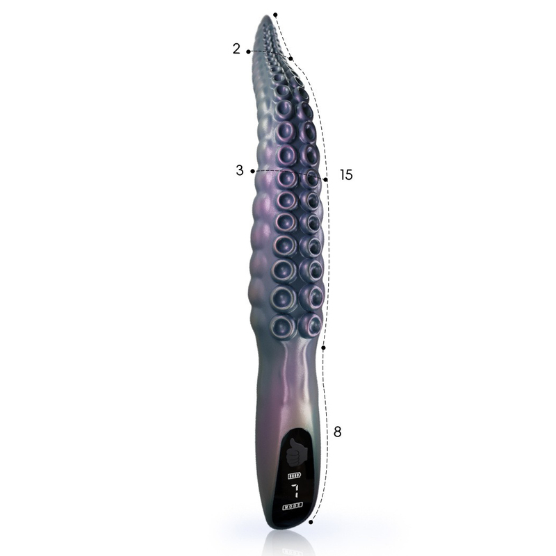 (image for) Alternative Butt Plug Tentacle Vibrator