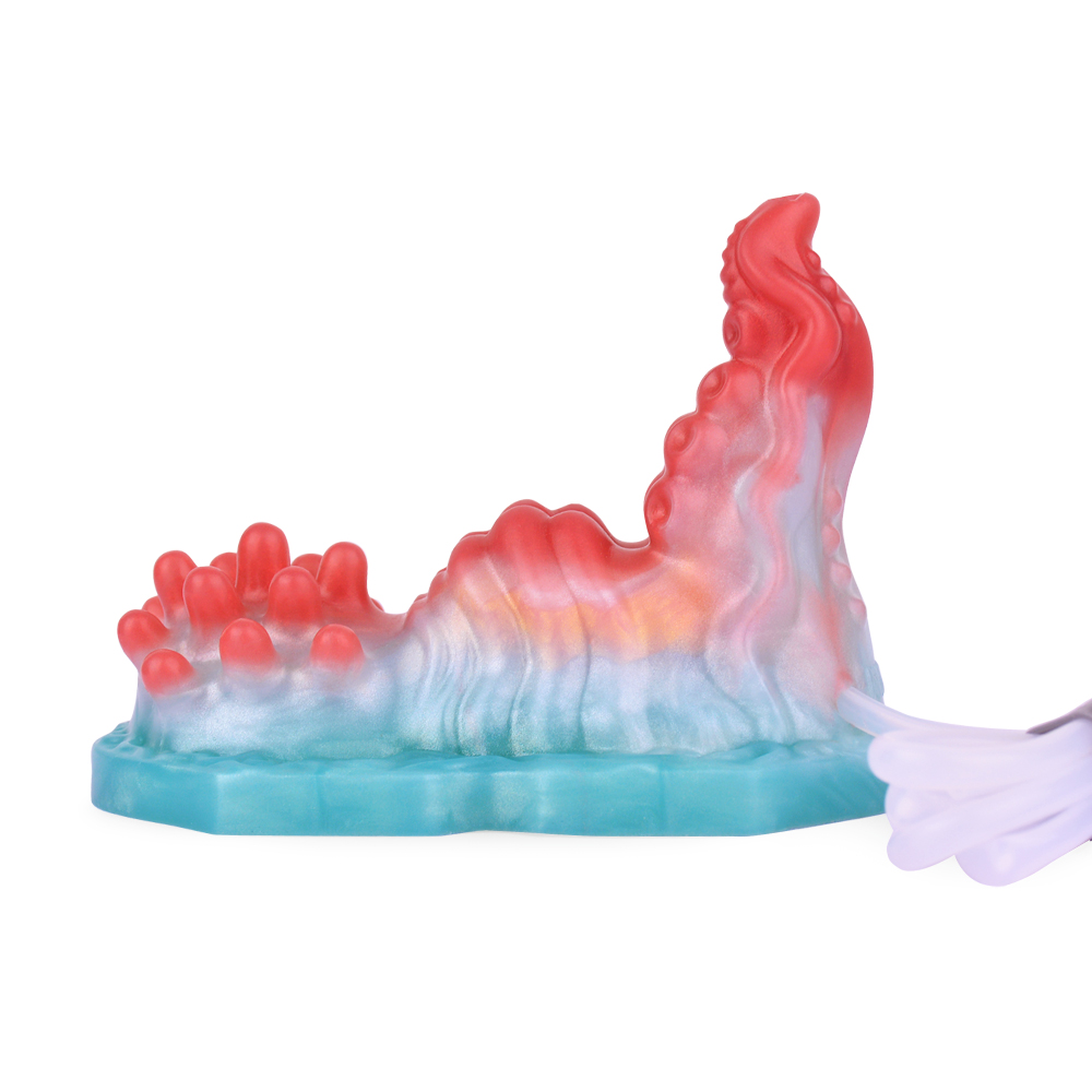 Luminous Squirting Dragon Dildo Sex Grinder - A
