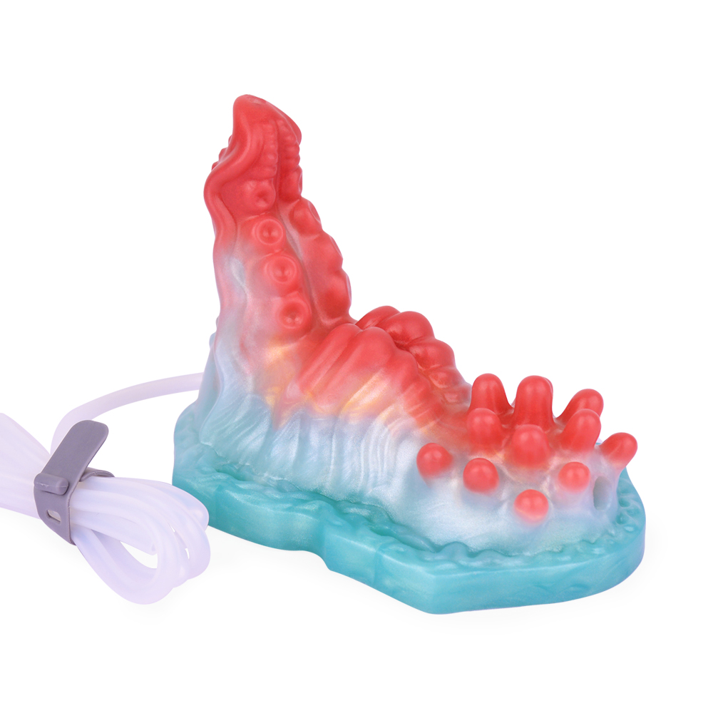 (image for) Luminous Squirting Dragon Dildo Sex Grinder - A