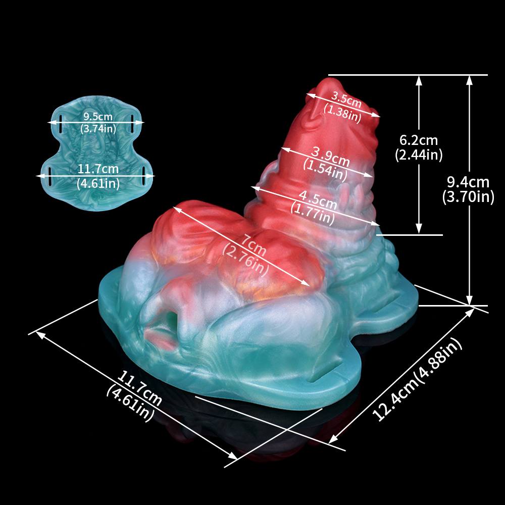 (image for) Luminous Dragon Dildo Sex Grinder - B