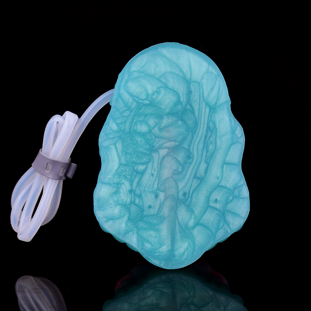 (image for) Luminous Squirting Dragon Dildo Sex Grinder - D
