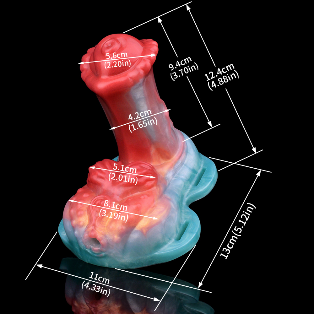 (image for) Luminous Dragon Dildo Sex Grinder - J