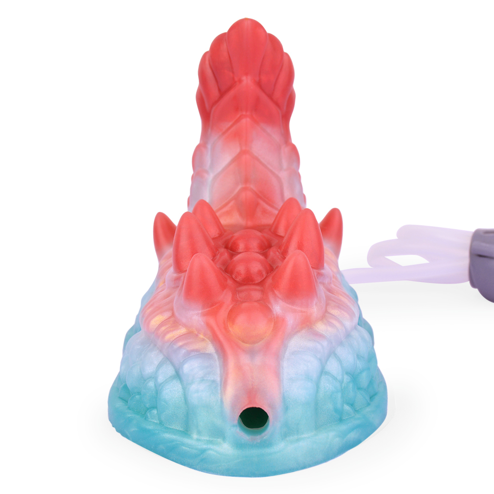 (image for) Luminous Squirting Dragon Dildo Sex Grinder - K
