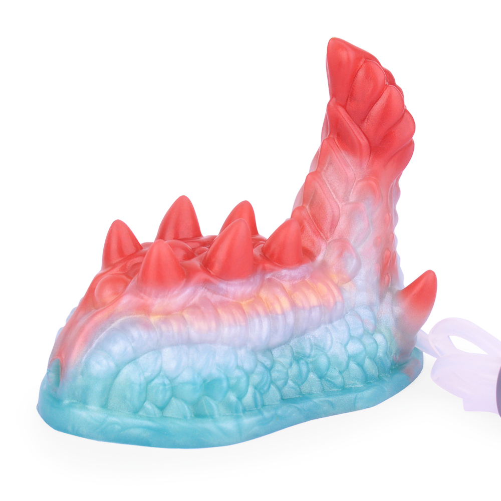 (image for) Luminous Squirting Dragon Dildo Sex Grinder - K
