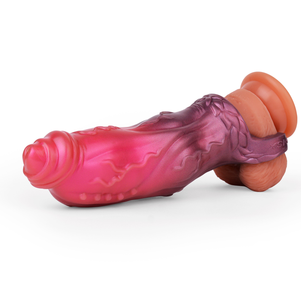 (image for) Creature Cock Penis Sleeves in Rose