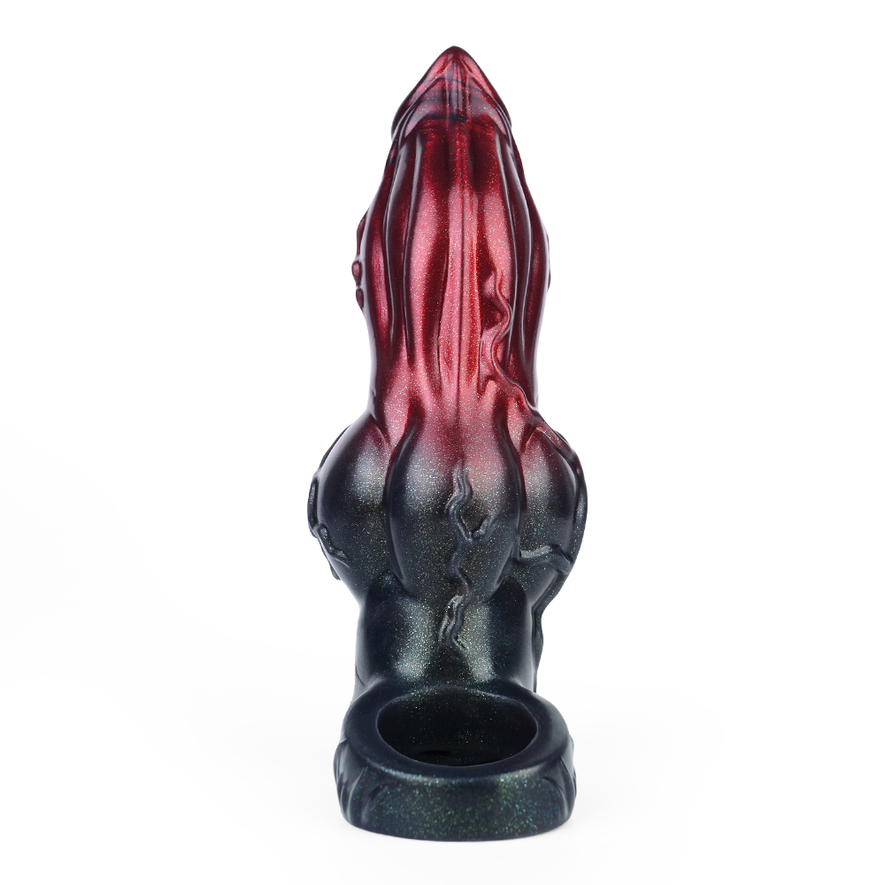 (image for) Soft Silicone Penis Sheath in Claret