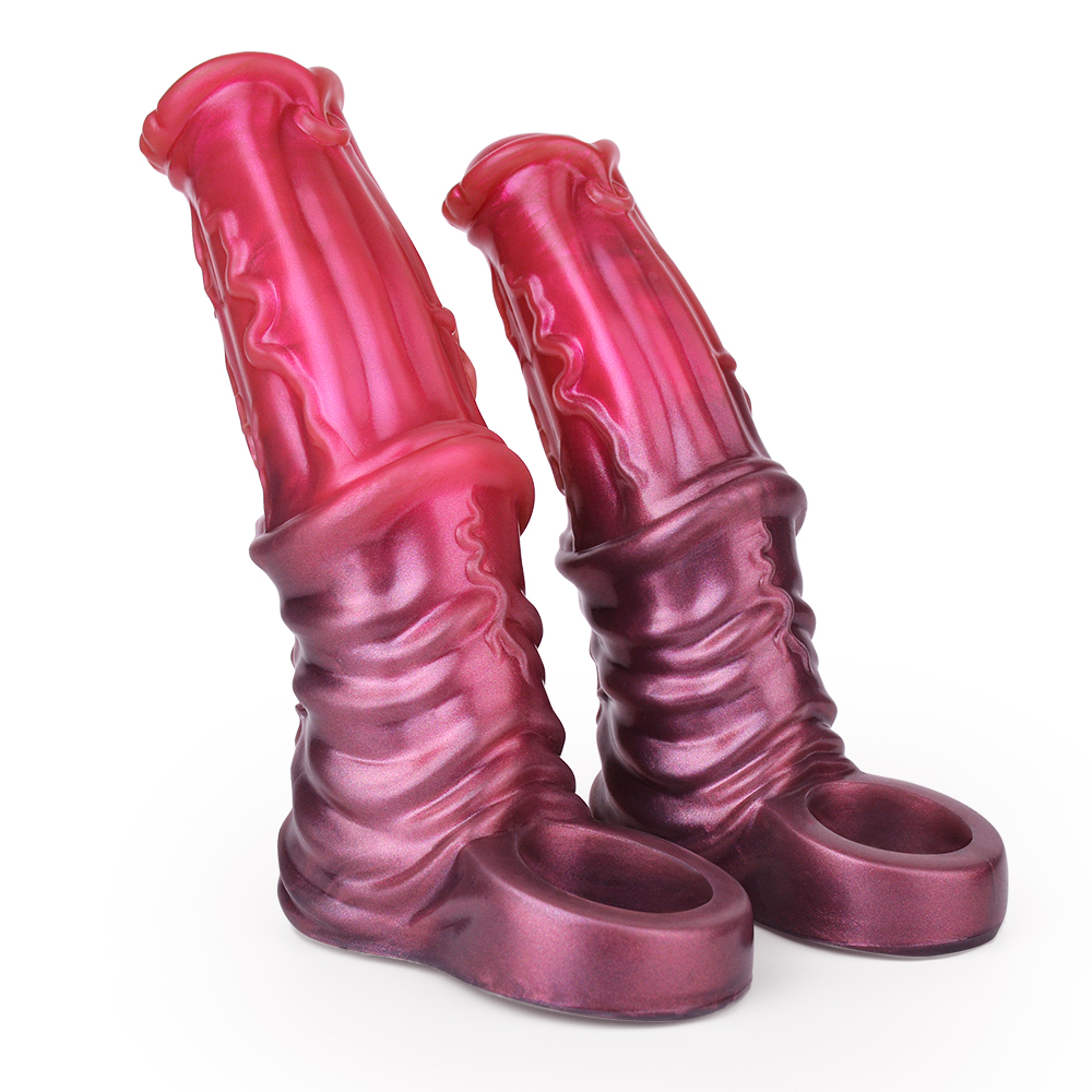 (image for) Alien Silicone Cock Sheath in Rose