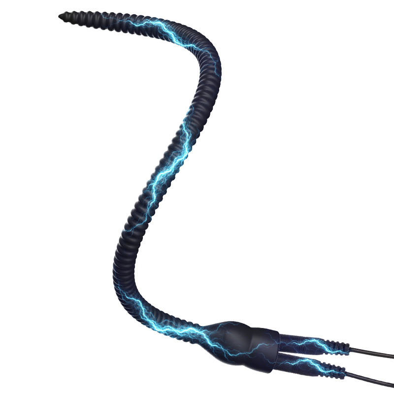 Male Electric E-stim Penis Plug With Controller