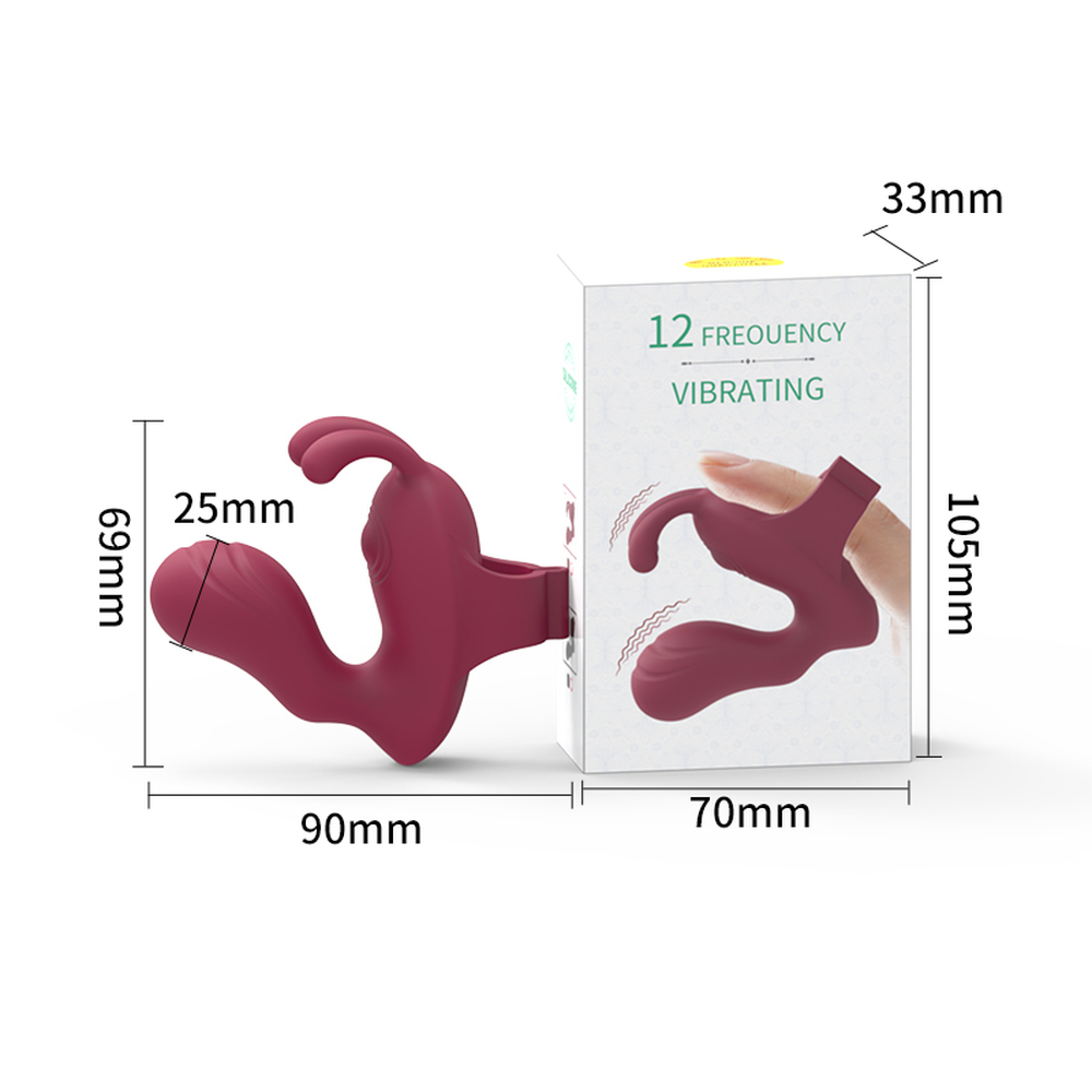 (image for) Rabbit Finger Ring G-spot Vibrator