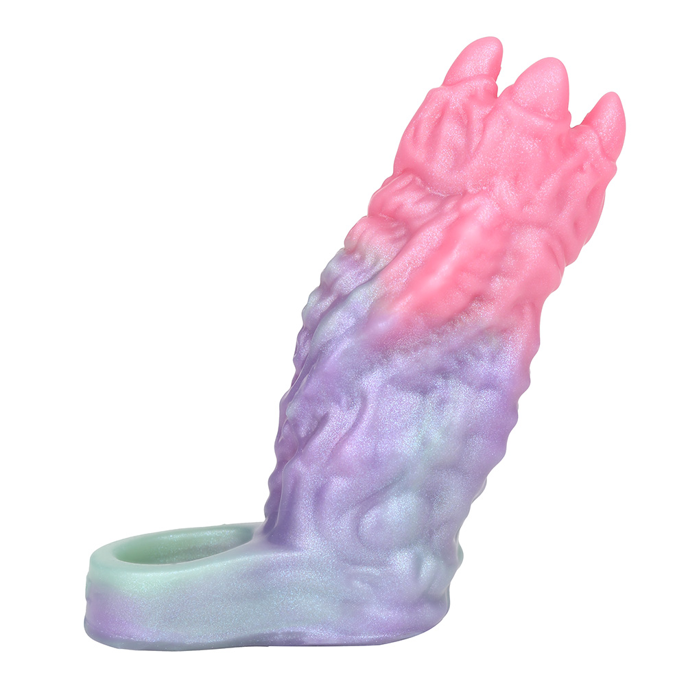 (image for) Beast Claw Silicone 4.8 in Penis Sleeve