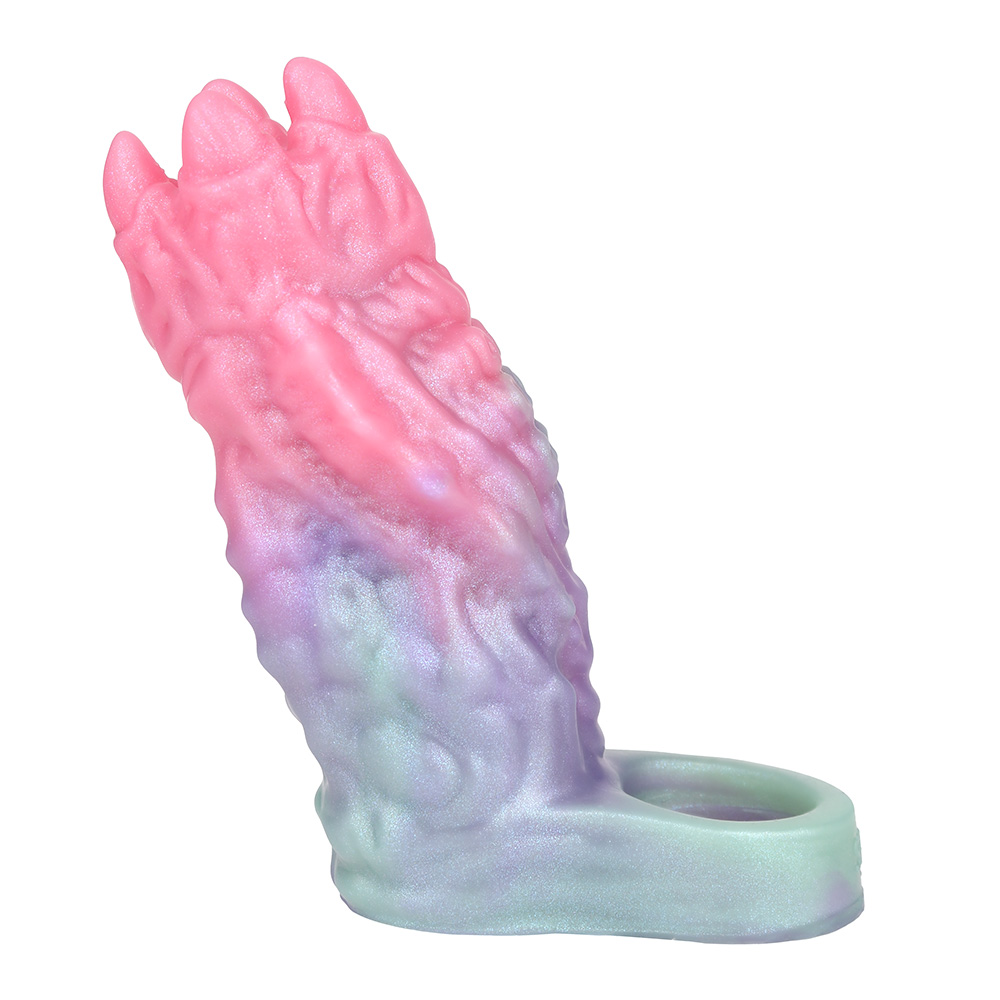 (image for) Beast Claw Silicone 4.8 in Penis Sleeve