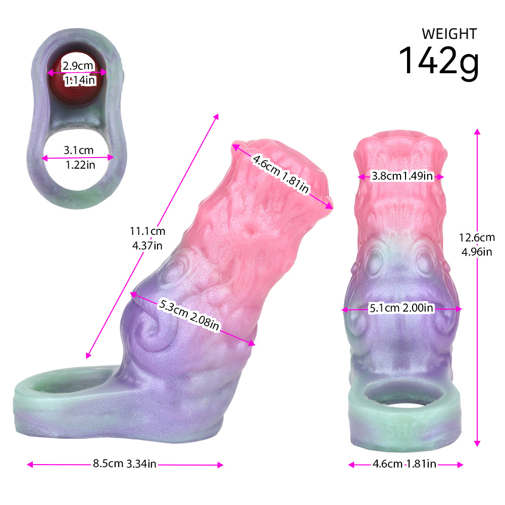 (image for) Fantasy Hollow Dildo Sleeve