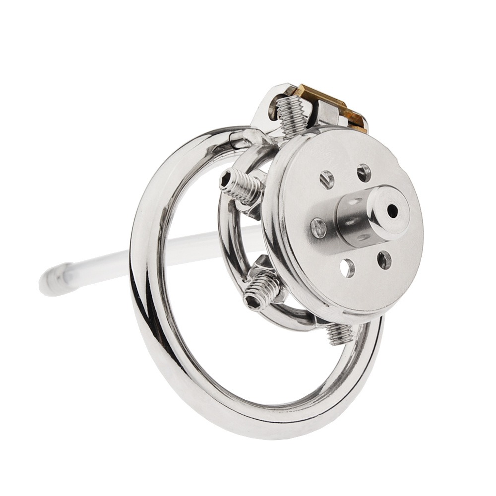 (image for) Bolted Chastity Cage With Spikes